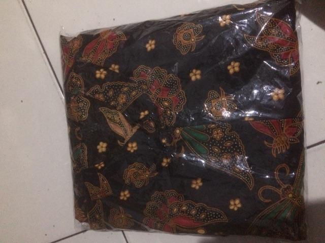 Gamis Batik (cod) Manggar Gamis Batik Pesta Model Terbaru 2020