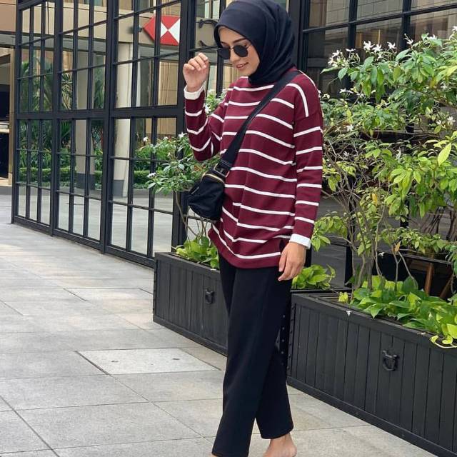 Sweater Stripes Heaven Lights