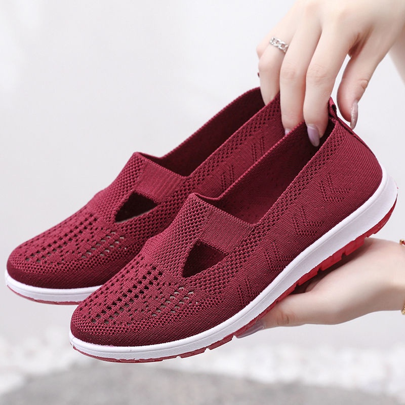 sepatu flat shoes rajut import 110 sepatu kerja sepatu import