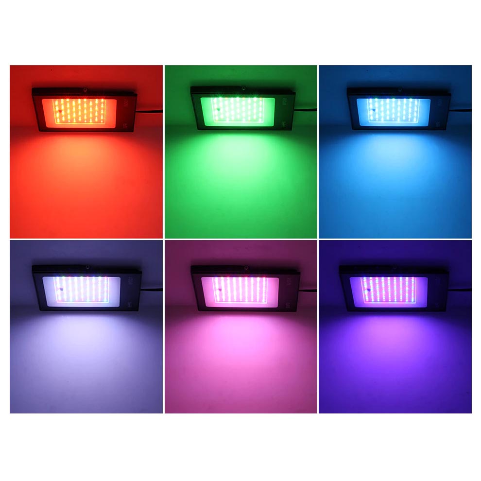 Lampu Sorot LED Flood Light 50W RGB- GW50 - Black