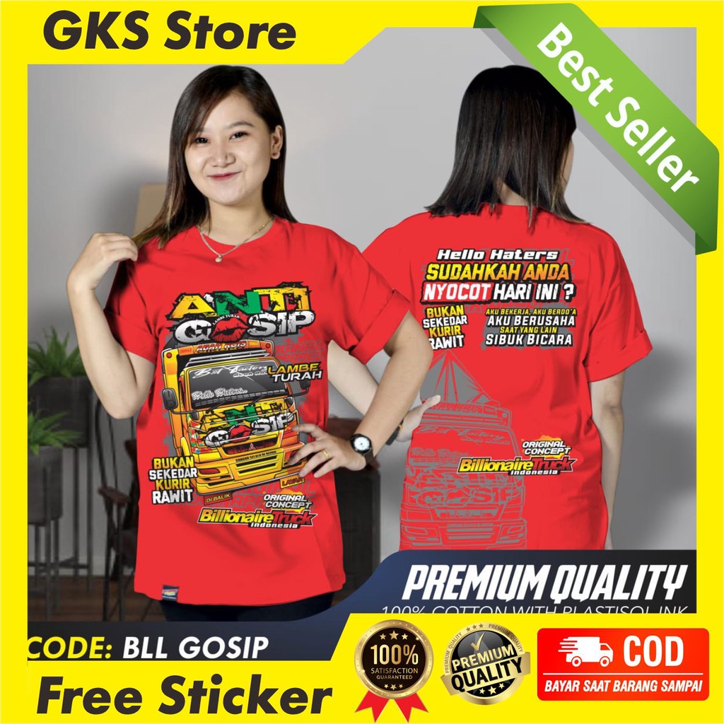 Kaos Truk Fenomenal Canter Mania Baju Truk Oleng Kaos TrukKaos Truck Ori Billionaire Truck Terbaru