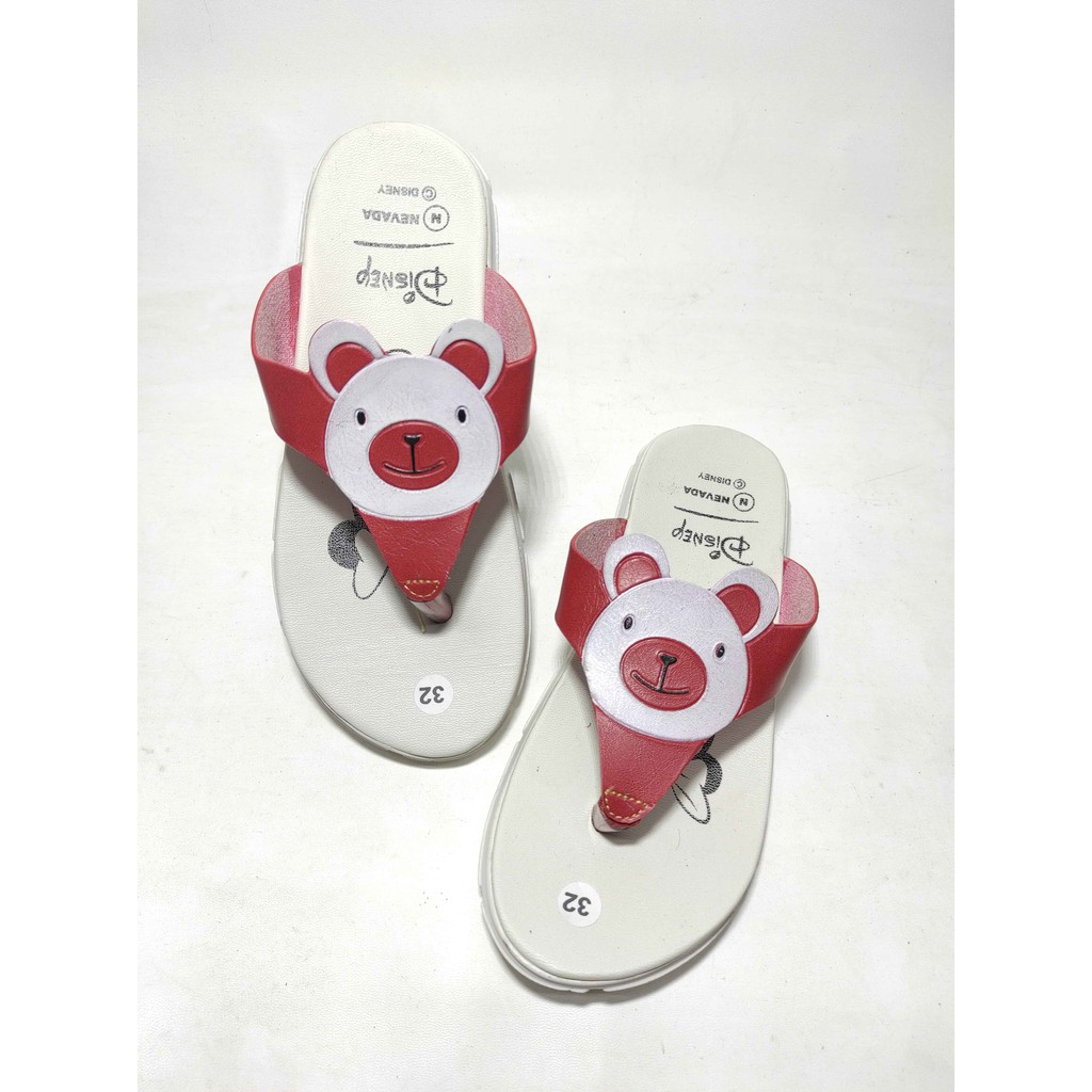 Sandal Anak Perempuan Terbaru Japit Boneka Sendal Anak Cewek Karakter Sandal Anak Santai Sandal BEAR BEST SELLER 2021 Kode-190