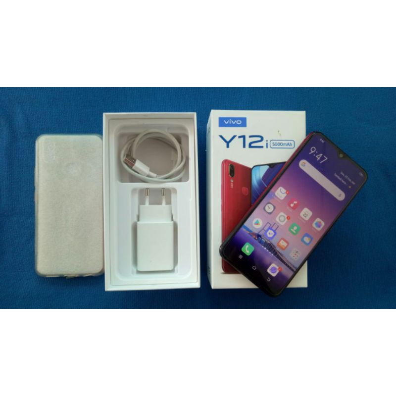 Vivo Y12i Ram 3/32gb bekas berkualitas
