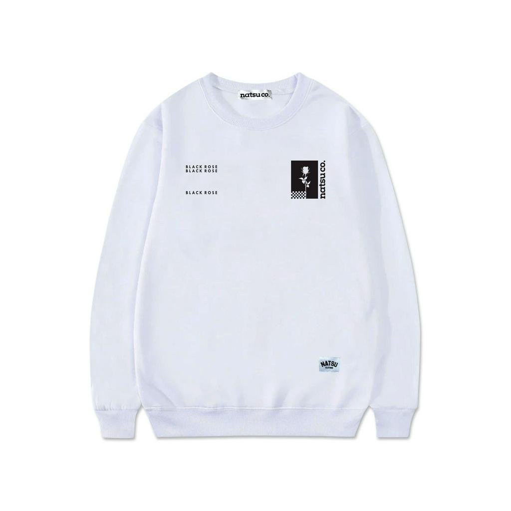 Sweater Crewneck MONEY TALK /WHITE/BLACK / NSA CREWNECK BLACK ROSE 41130/CREWNEK ORIGINAL/PANDAWA HOODIE