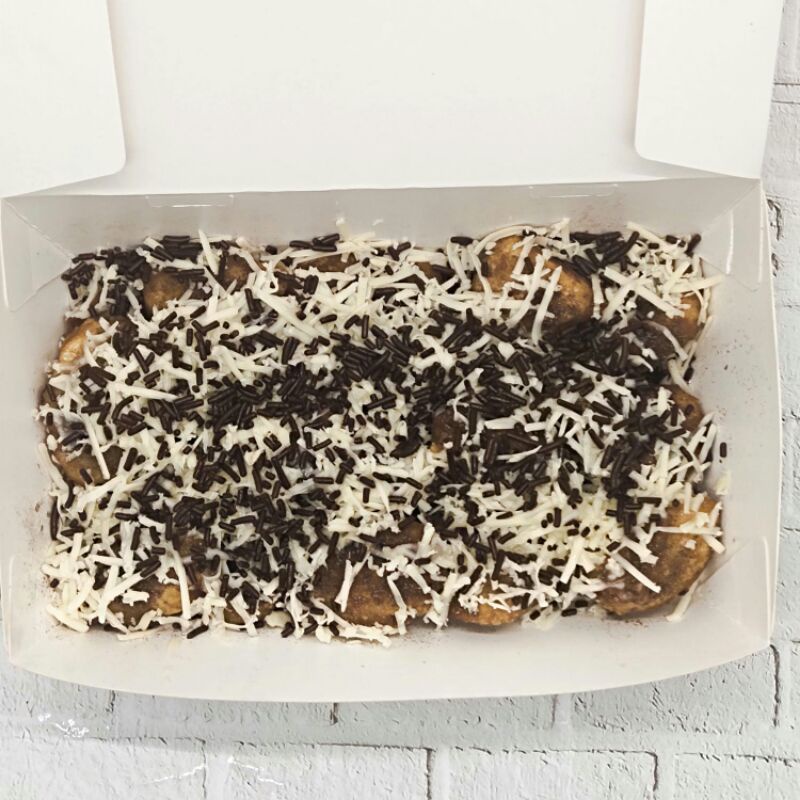 

pisang coklat keju