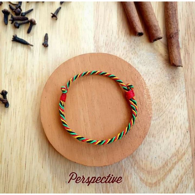 Gelang Rasta/Reggae Bracelet /Gelang Caturdatu Khas Bali