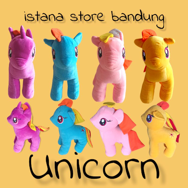 Boneka Kuda Poni Unicorn Lucu Murah