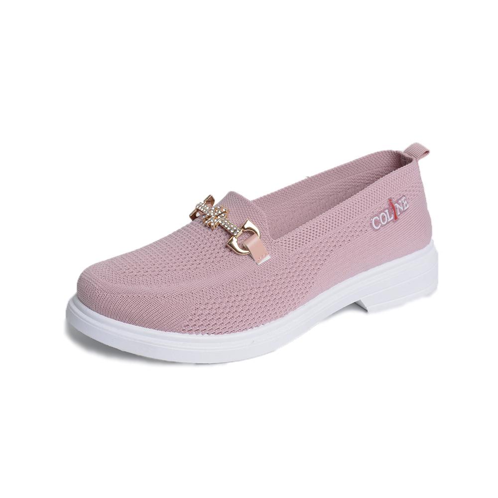 COLINE Y7-1 Flyknit Loafers Shoes / Sepatu Wanita C1094-3