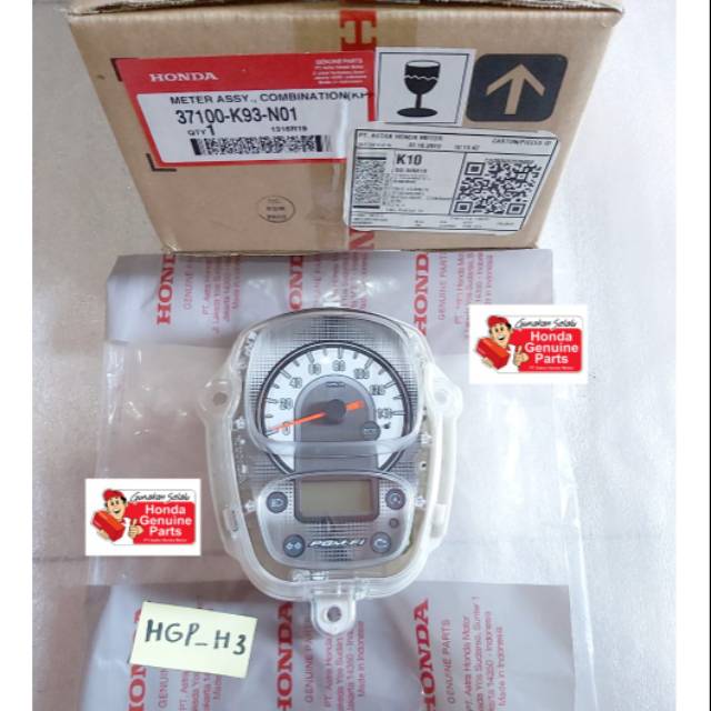 Spidometer  speedometer new scoopy esp 37100-K93-N01 2017 - 2018 - 2019 asli HONDA