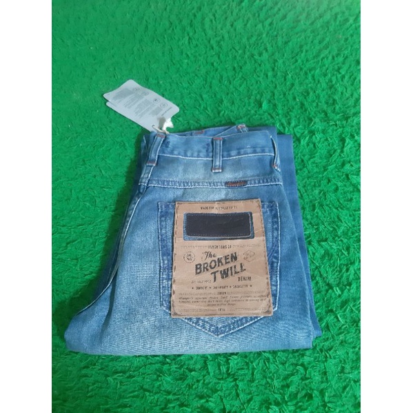Wrangler Texas celana panjang jeans Original 100%