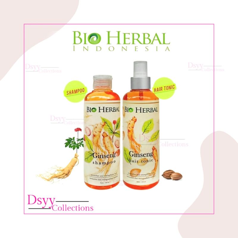 Jual PAKET BIO HERBAL SHAMPOO & HAIR TONIC PENUMBUH RAMBUT RONTOK ... 