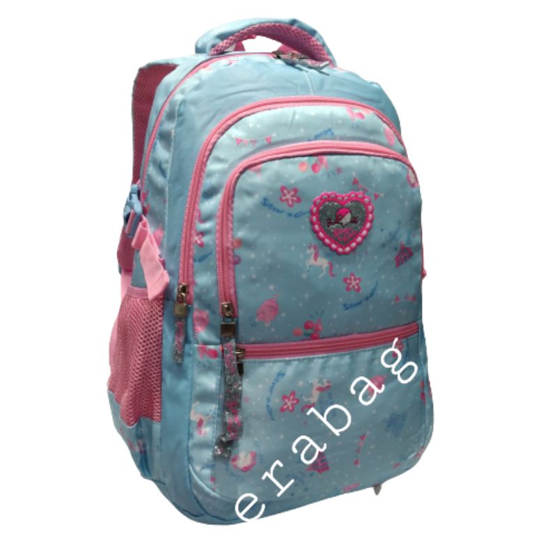 Tas Ransel sekolah wanita Backpack kekinian ALTO Silver Girl by Alto Import Original 76220S1