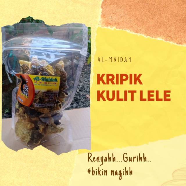 

Kripik Kulit Lele pre order