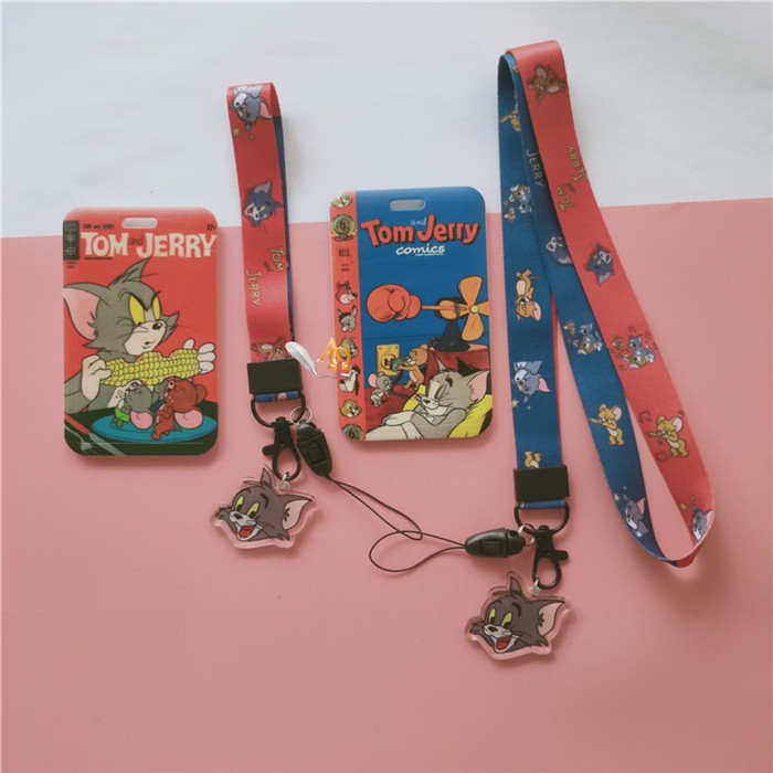 

Tempat Kartu Unik / Card Holder Tali Motif Tom & Jerry Imut