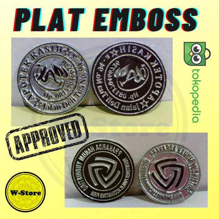 

Stempel / Plat Emboss / Jasa Plat Emboss / Jasa Plat Emboss Pocket / Portable