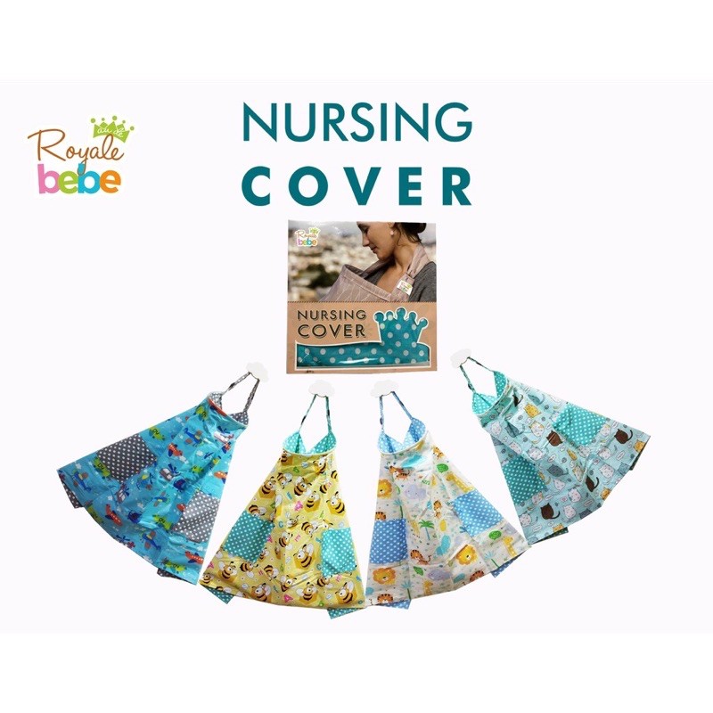 Royale Bebe Nursing Cover - Penutup menyusui Apron menyusui