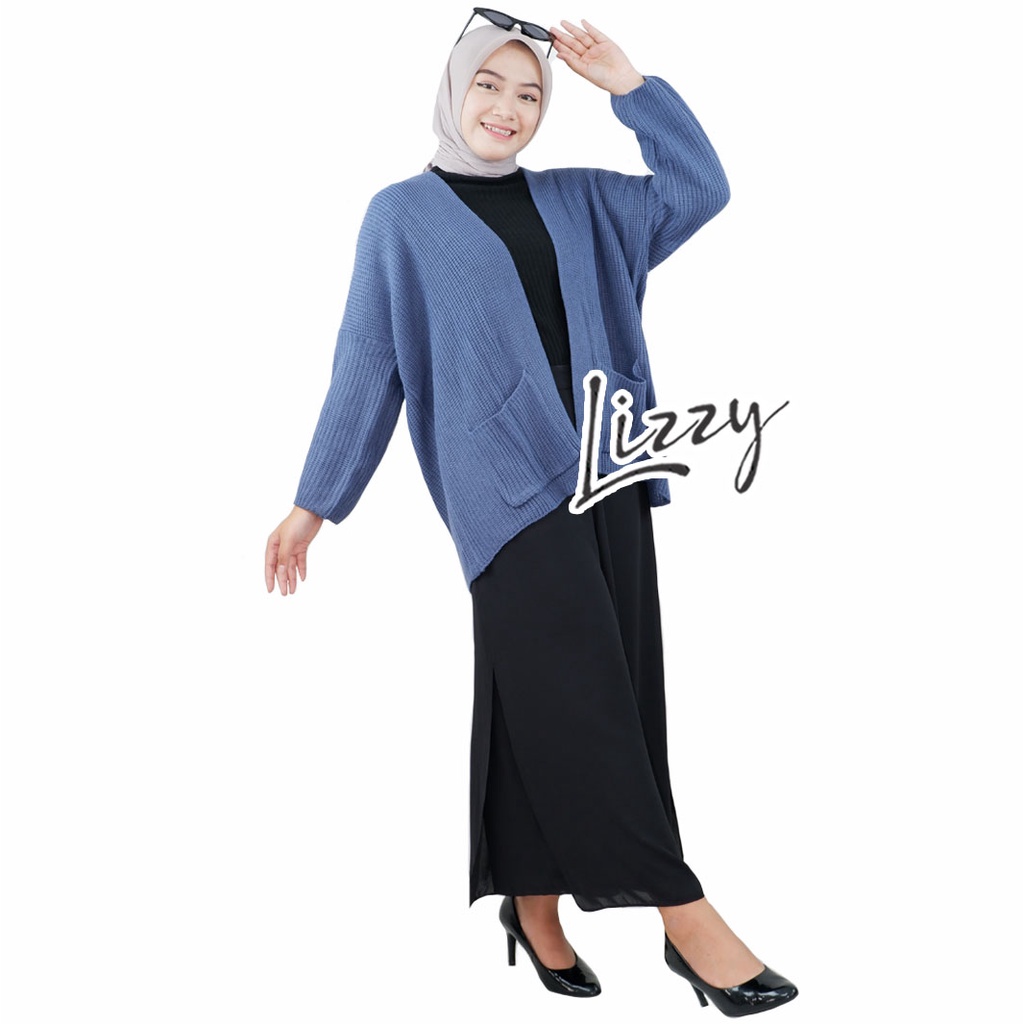 Lizzy - CARDIGAN OVERSIZED BALLONY LAVELLA PREMIUM