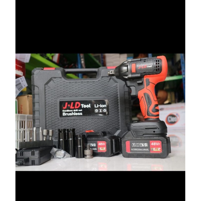 ORIGINAL JLD IMPACT  WRENCH 48 VOLT CORDLESS IMPACT JLD 48VOLT MESIN