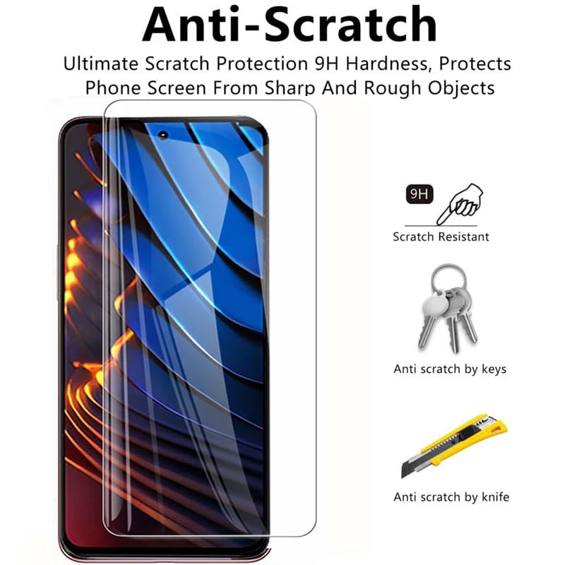 PROMO Tempered Glass Bening XIAOMI POCO X3 GT Full Layar Screen Guard Protector Antigores Kaca