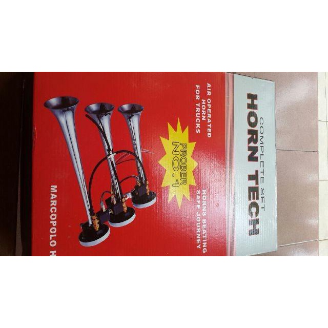 Klakson Telolet 3 Corong 6 Tombol 12 Volt