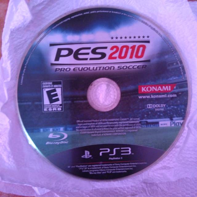 kaset ps3 original second PES 2010