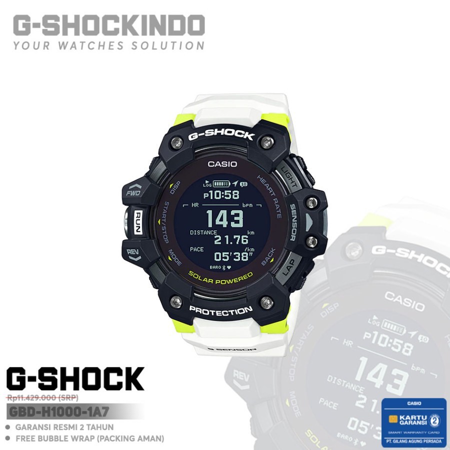 Casio G-Shock GBD-H1000-1A7 / GBD-H1000-1A7DR Original