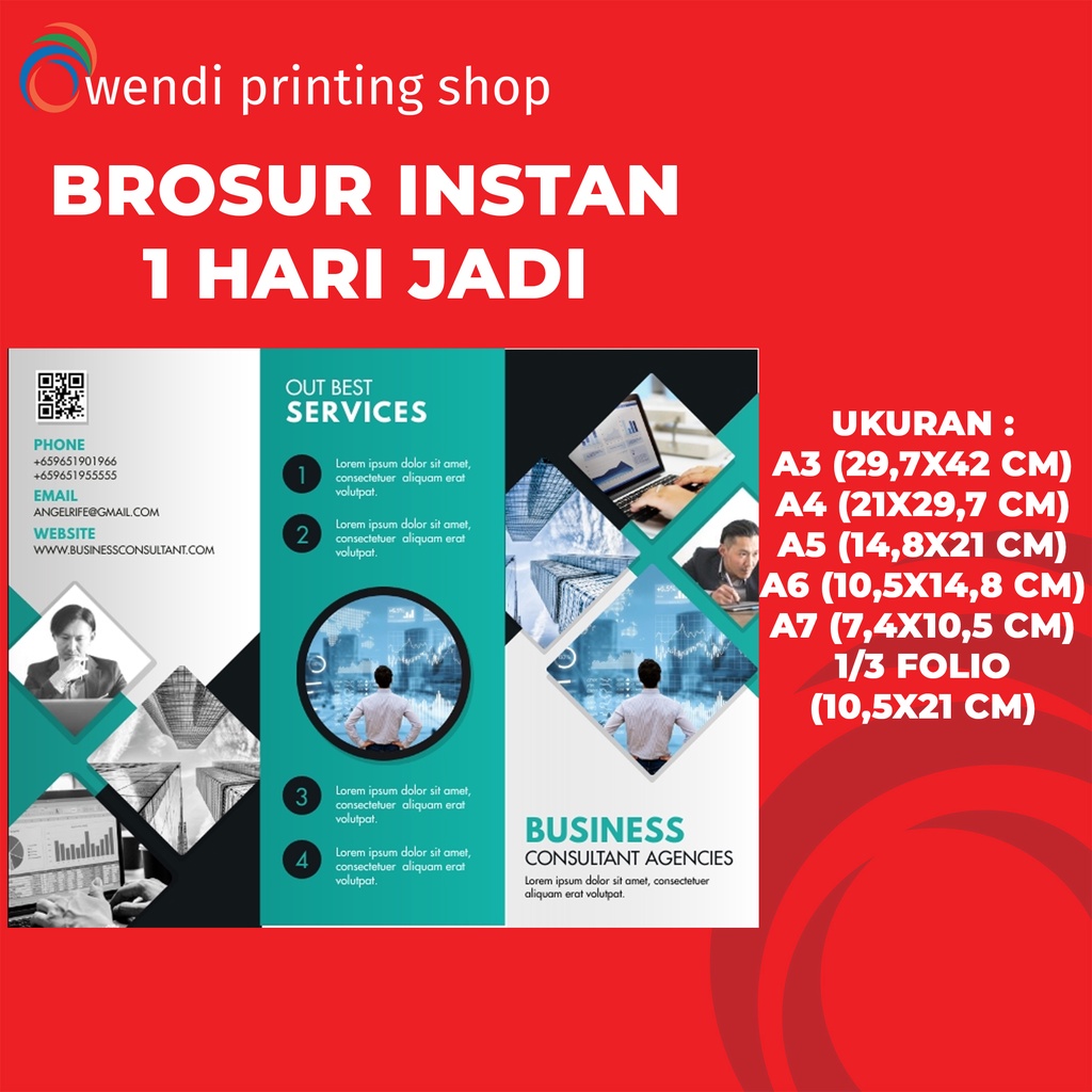 

CETAK BROSUR INSTAN A4 SEHARI JADI