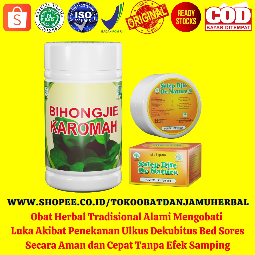 Paket Herbal Mengobati Luka Akibat Penekanan Ulkus Dekubitus Bed Sores