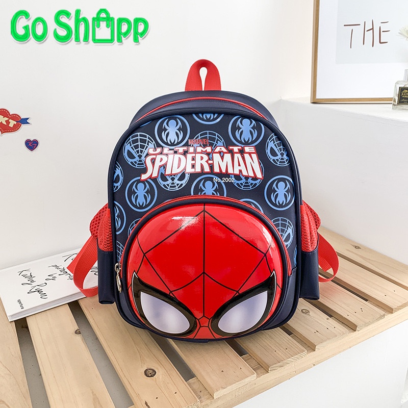 Tas Sekolah Anak Import Premium High Quality Terbaru - Tas Ransel Anak Motif Karakter 3D Timbul -  Tas Ransel Anak Sekolah SD - Tas Anak Karakter Frozen Elsa - Tas Anak Karakter McQueen - Tas Anak Karakter Spiderman - Backpack Anak Sekolah Unisex [BK17]