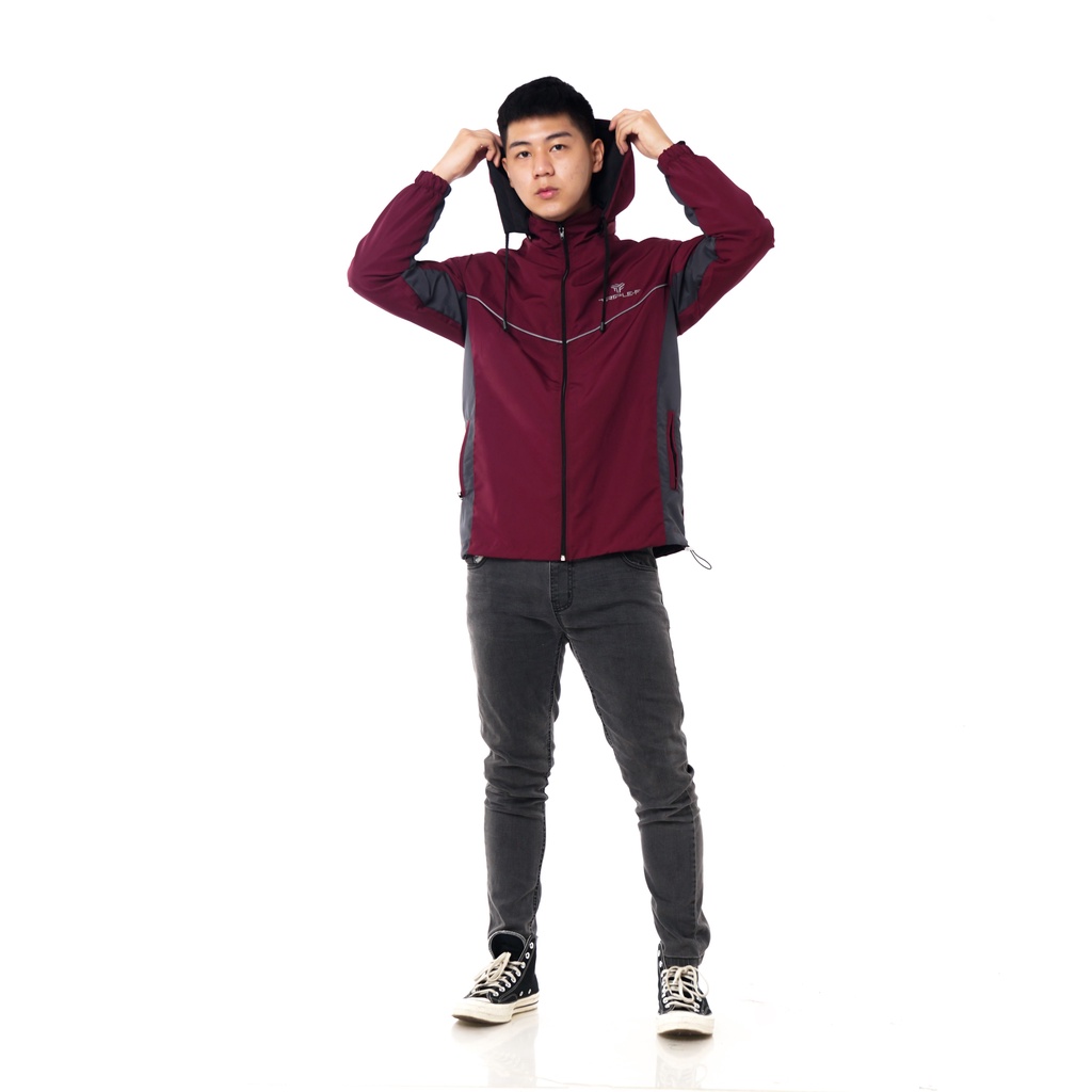 Triple F Outdoor Jacket Survive Series Maroon