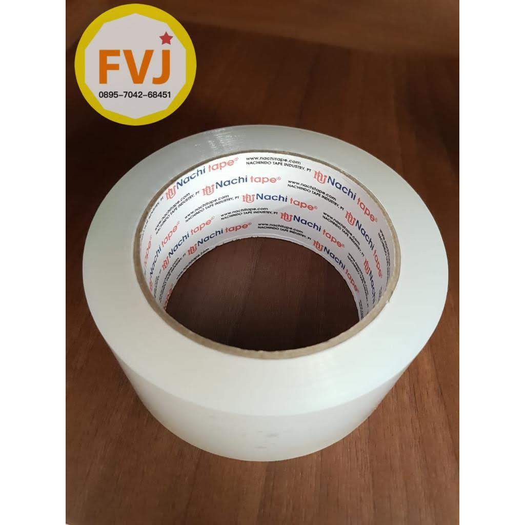 

( isi 6 roll ) Lakban bening NACHI 2 inch 100yard / isolasi / OPP / Plakban naci