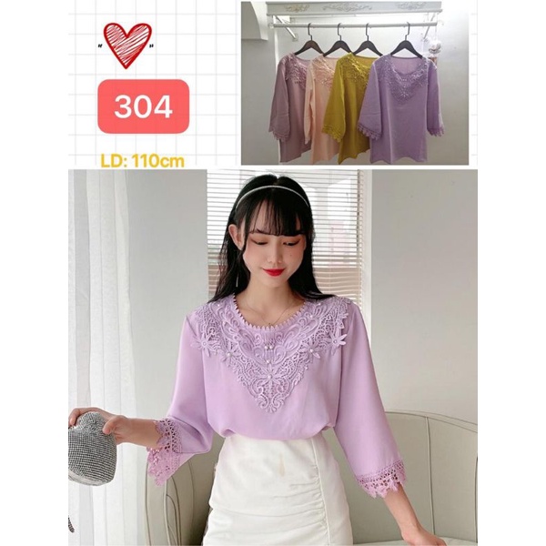 Atasan brukat import