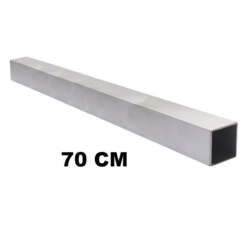 EELIC BHW-K1X1I Hollow pipa kotak aluminium 1x1 inch dengan panjang 70 cm