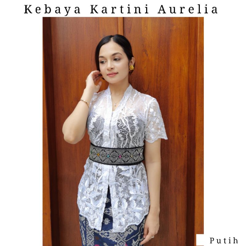 Atasan Kebaya Kartini Lengan Pendek Aurellia