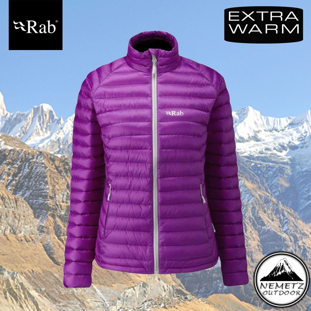 Jaket Rab Microlight Womens Down Jacket Lupin ORIGINAL JORIR006A