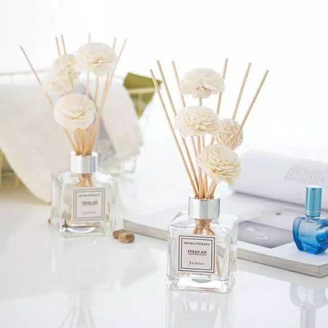 REED DIFFUSER PENGHARUM RUANGAN AROMATHERAPY ESSENTIAL OIL STICK RATTAN BALL STIK ROTAN AROMA TERAPI