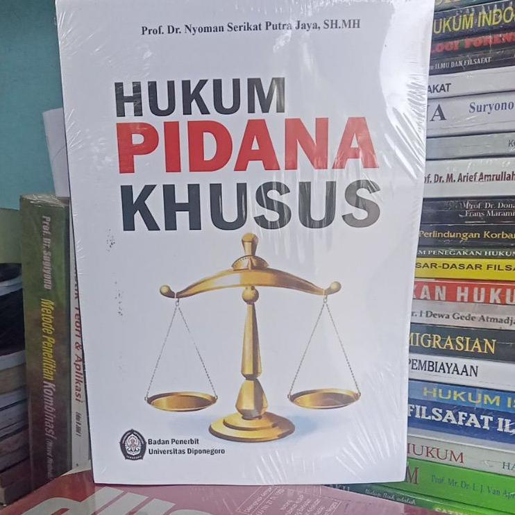 ZRG HUKUM PIDANA KHUSUS || Prof. Dr. Nyoman Serikat Putra Jaya, S.H., M.H.✾ (Ready)[Bayar ditempat] 