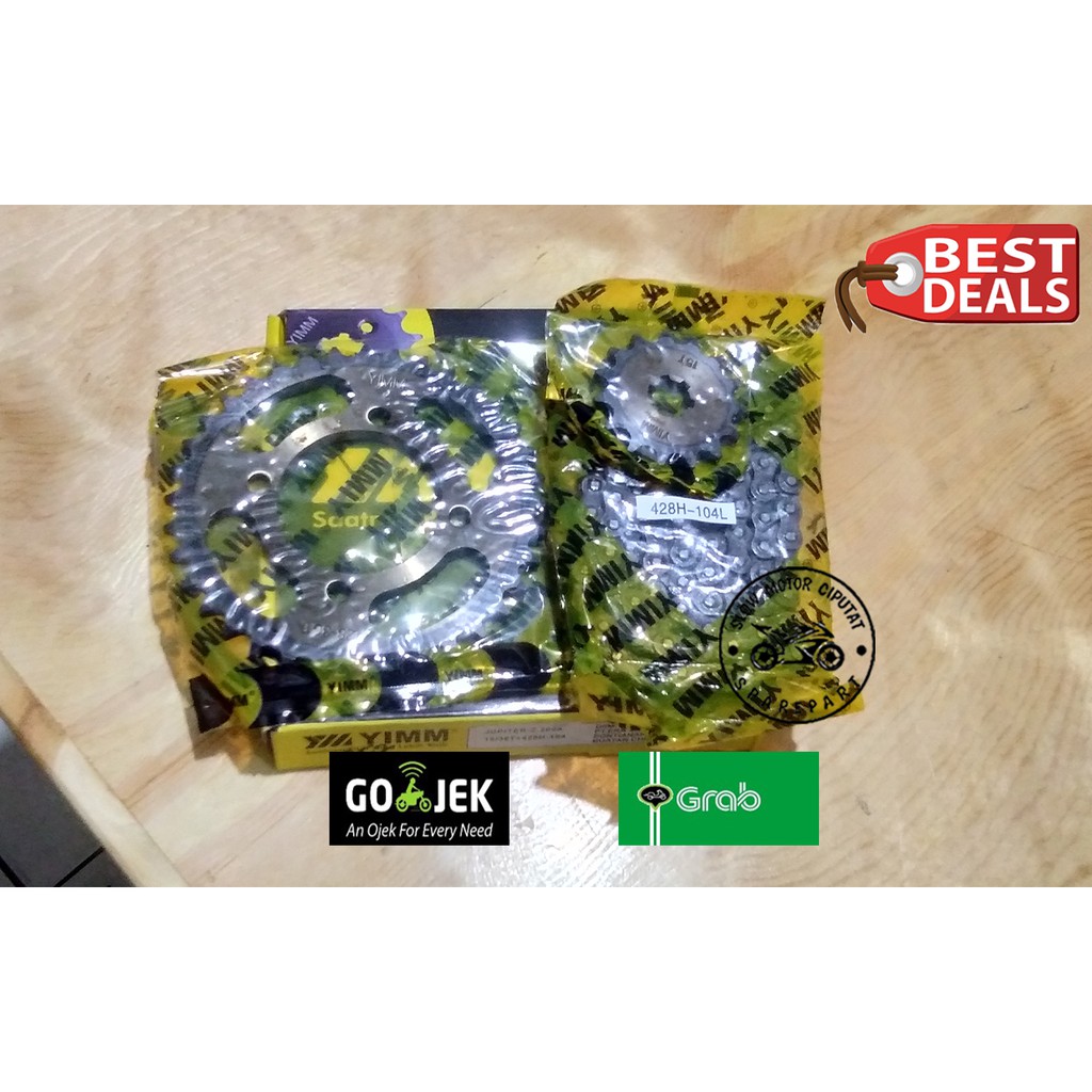 GEAR SET JUPITER Z 2004 MERK YIMM