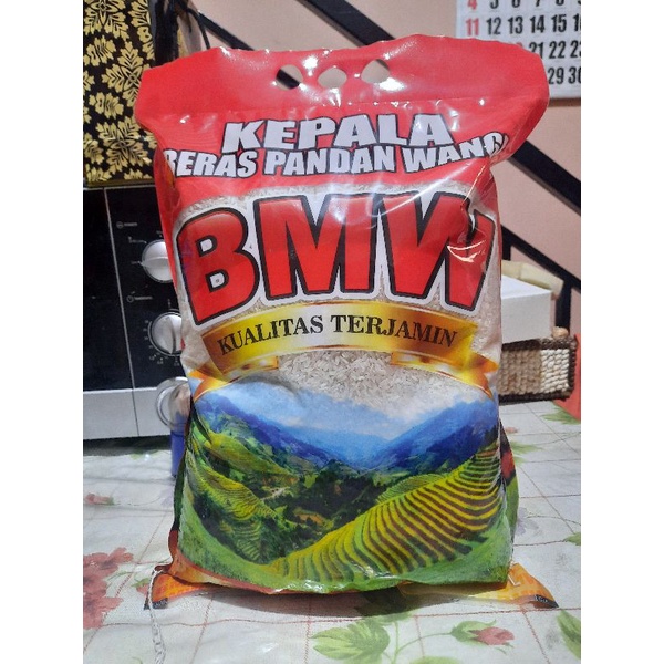 

Beras Pandan wangi BMW Premium Ukuran 5 Kg