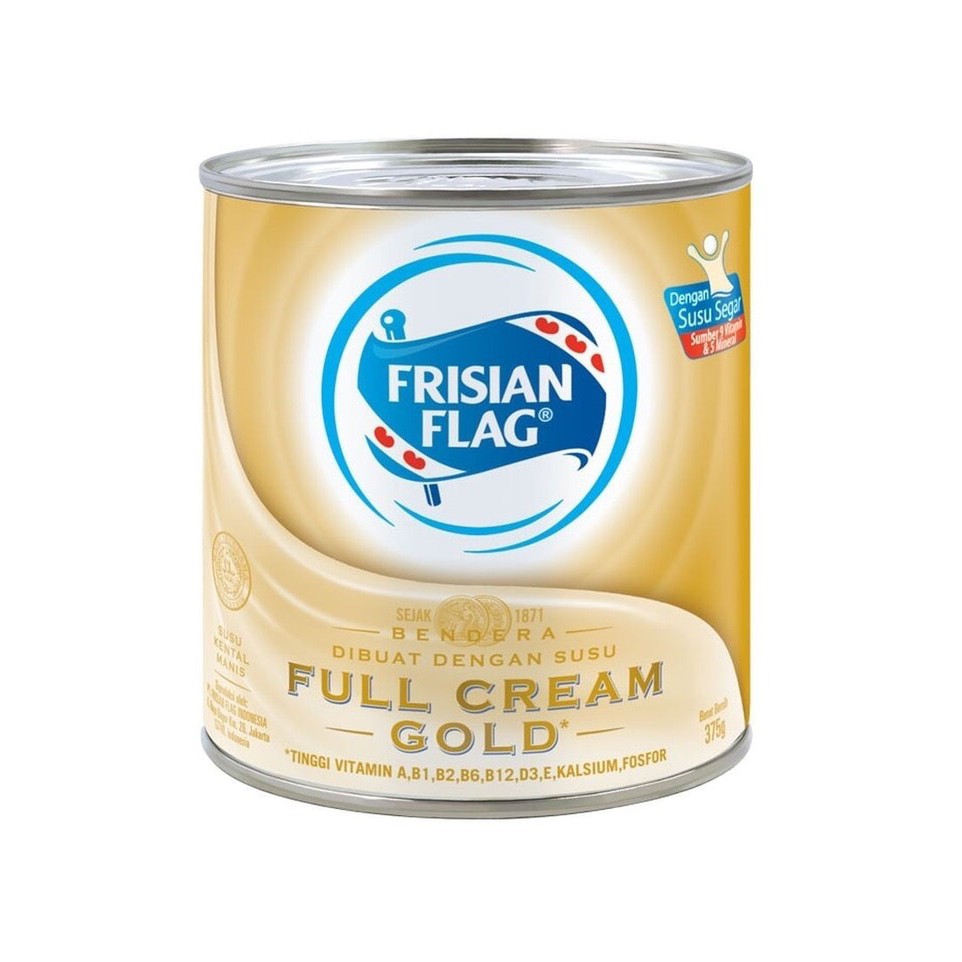 Susu Bendera Gold Frisian Flag Full Cream 370 gr murah ...