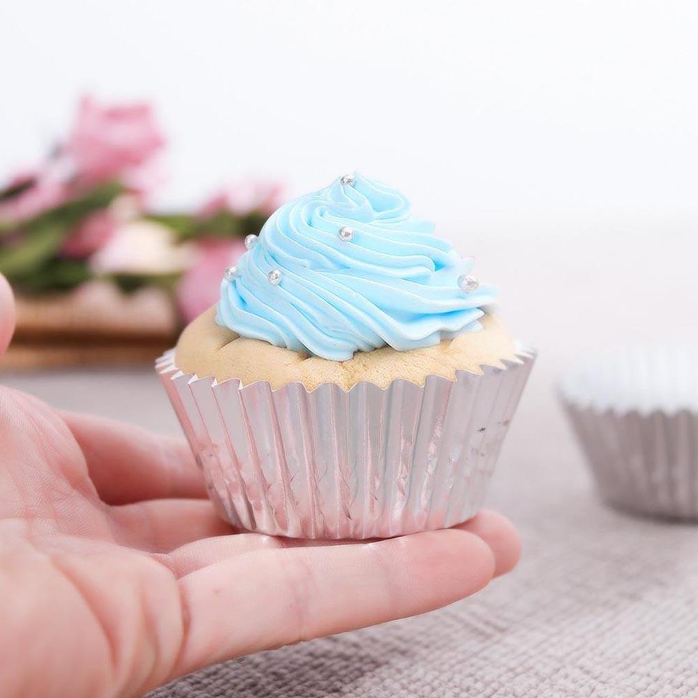 Suyo Kotak Cupcake / Muffin Bahan Aluminum Foil