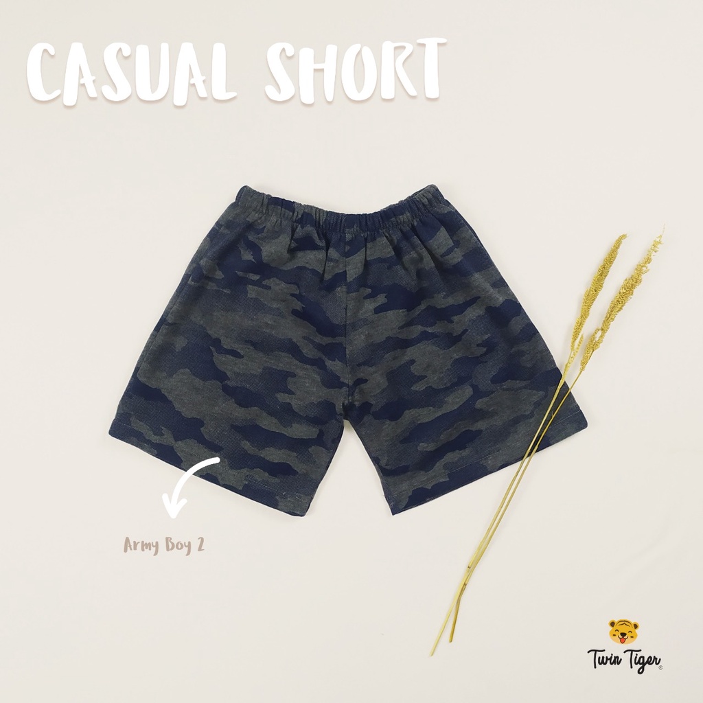 Twin Tiger Casual Short Celana Pendek Kolor Anak 0 - 6 Tahun