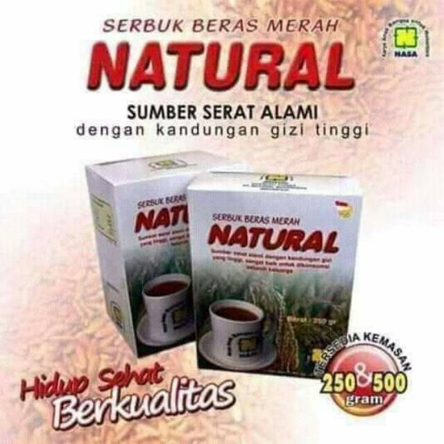 

SERBUK BERAS MERAH NATURAL BESAR 500gr