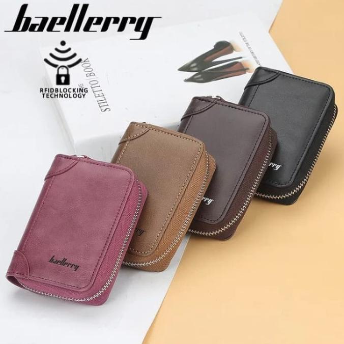 

DOMPET KARTU CARD HOLDER KULIT ANTI RFID BAELLERRY IMPORT BLY09 ficok33 Ayo Beli