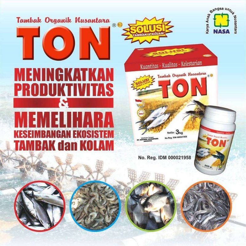 COD FREEONGKIR Pupuk Tambak Kolam Ikan Udang Bandeng  Organik