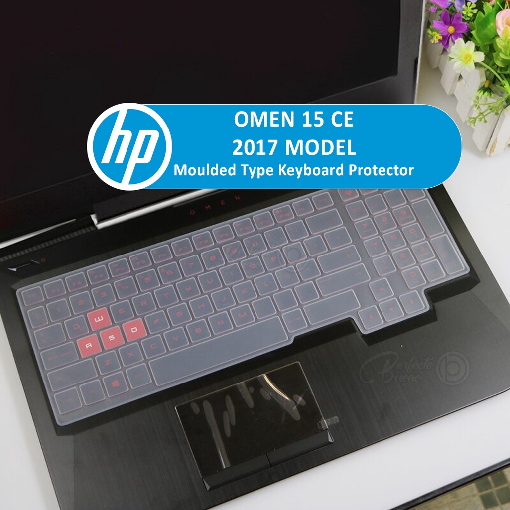 Pelindung Keyboard Bahan Silikon Untuk HP Omen 15 CE 2017