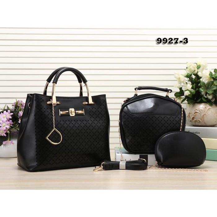 Tas Kerja Wanita / Handbag / Shoulder Bag Tas Dior Import Set Branded Bag Dr9927