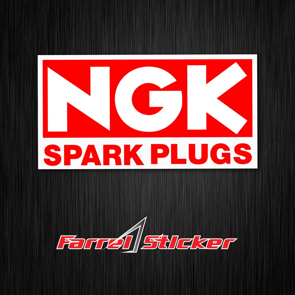 Stiker sticker NGK