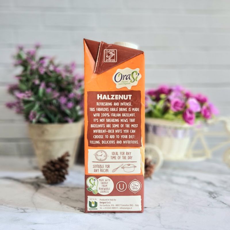 Orasi Hazelnut Milk / Susu Hazelnut 1 liter