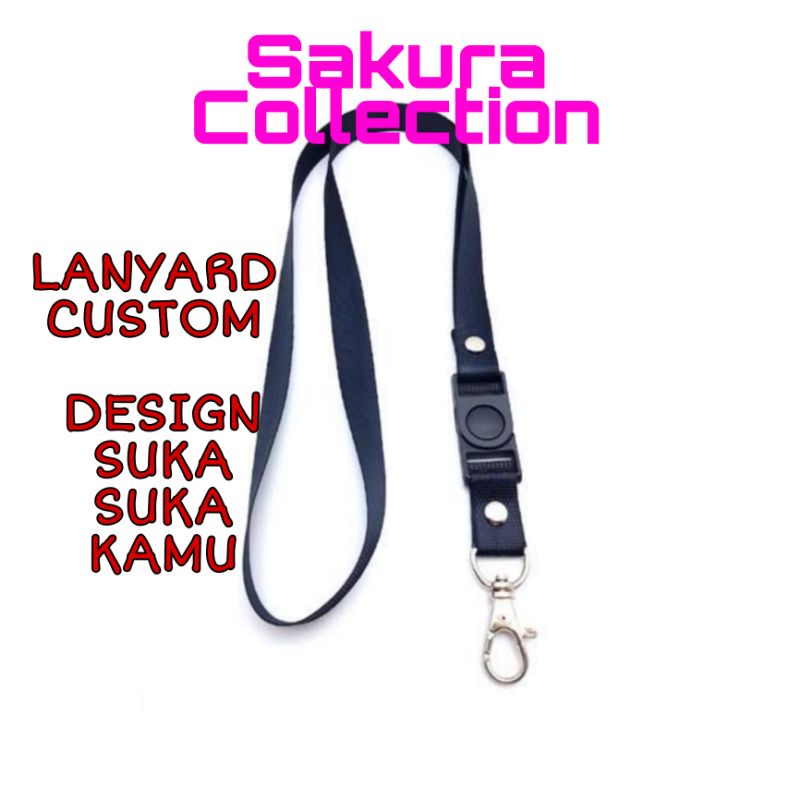 Lanyard Custom ID Card Gantungan Kunci